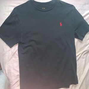 black POLO RALPH LAUREN T-SHIRT